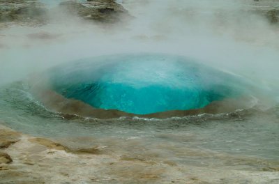 Water Bubble before eruption