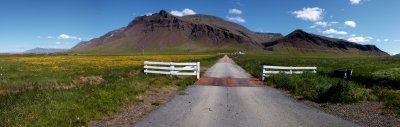 Farm north of Reykjavik