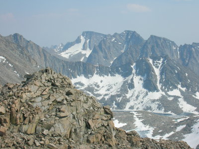 View To Mounts Darwin And Mendel