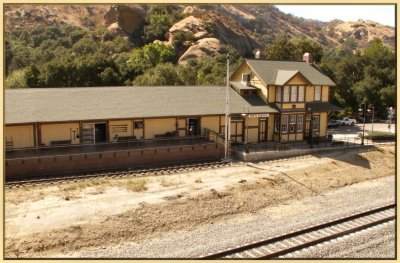 The Old Santa Susana Train Depot