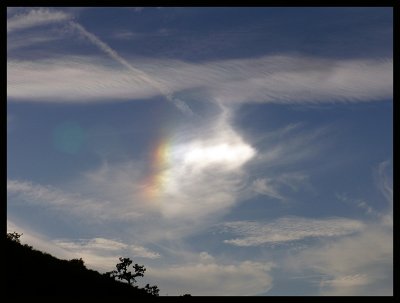 Bizarre Rainbow Spot