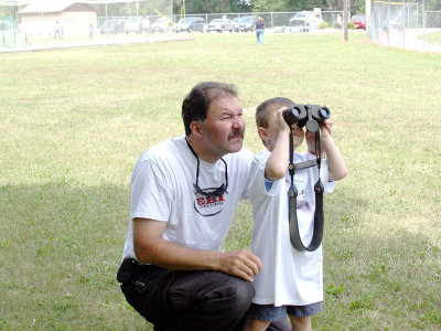 Mike and Abe Young