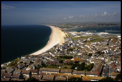 Chesil Beach from Portland