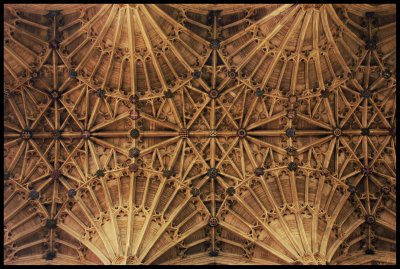 Ceiling Detail, Sherborne Abbey