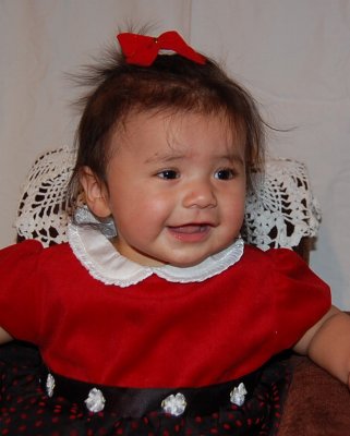 Nicole Dresses Up