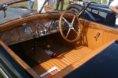 1939 Bugatti Roadster (interior)