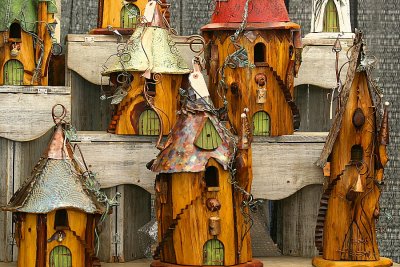 Upscale Birdhouses