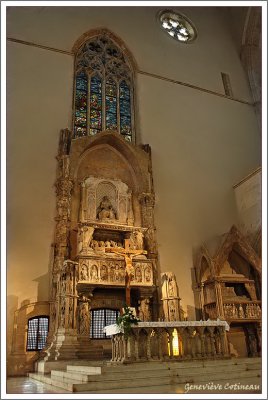 Autel de l'glise Santa Chiara / Sepolcro di re Roberto dAngi