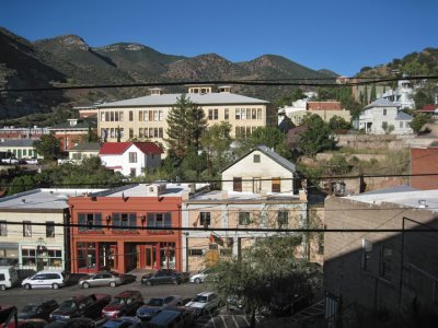 Bisbee from the balcony...standing