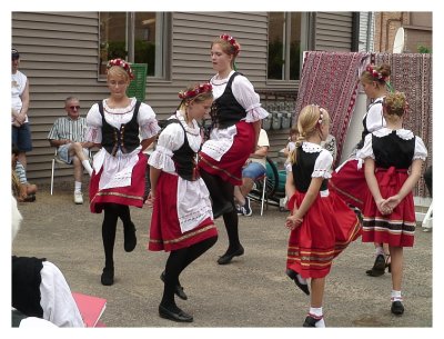 Czech dancers