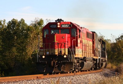 ISRR 4051 Boonville IN 05 Oct 2009