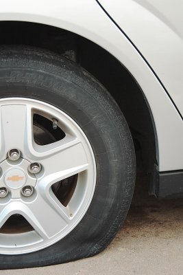 Tire Slashing Vandals