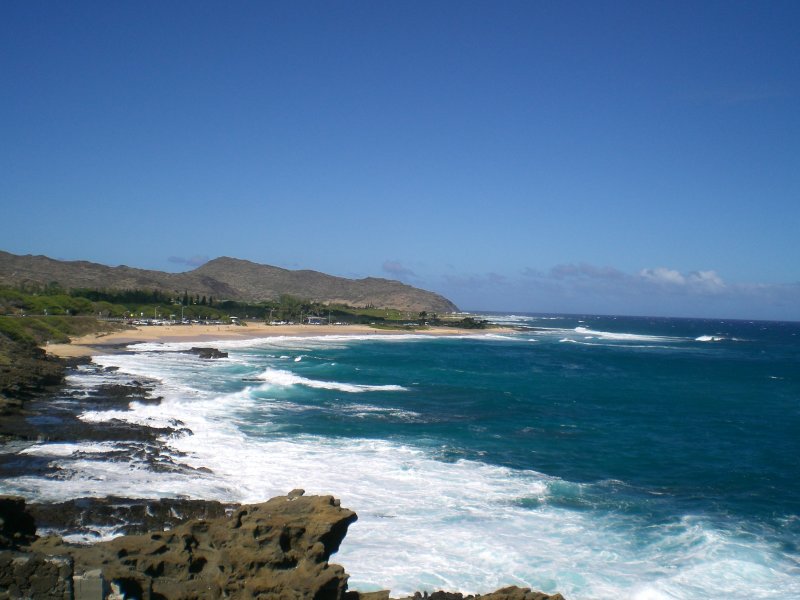 View to Sandy Beach