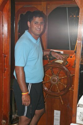 Amar the boat captain