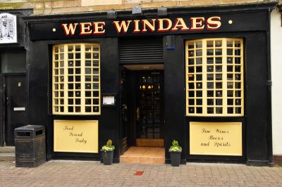 Wee Windaes in Ayr, Scotland