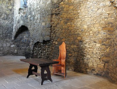 Dundonald Castle interior