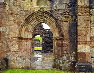 Crossraguel Abbey entrance, Scotland