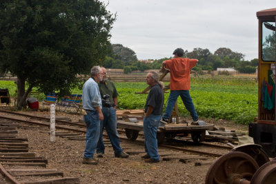 The old gang- Bruce, Don, and Rich