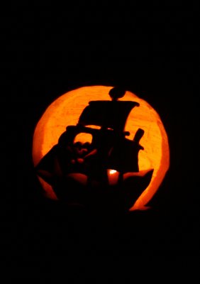 The shipJack-o-lantern