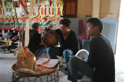 Dao ordination ceremony in Ban Nam An - Muang Long district 10