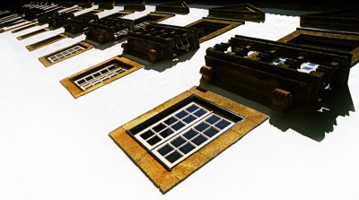 Slant windows