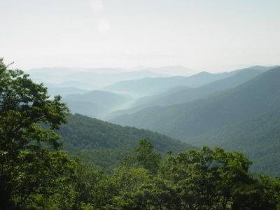 View from Buckspring Gap