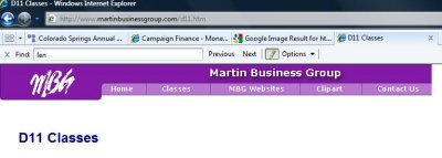 Martin Business Group - D11 Vendor
