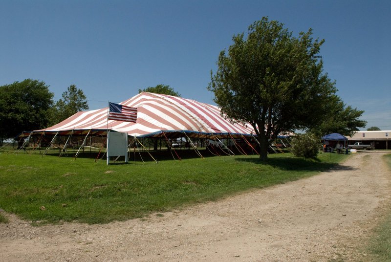 Old revival tent!
