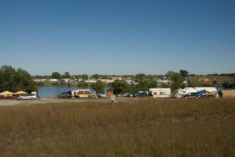 Winfield Lake Crowd