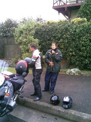 Mark & Sharon Gearing Up For The Trip Home