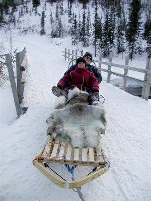 Joy and Dick in the sled 2.JPG