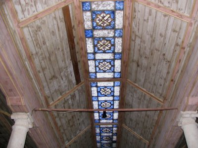 Templar Stained Glass Ceiling