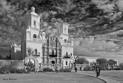 San Xavier BW.jpg