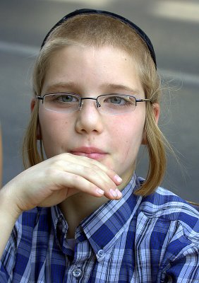 A Young Religious Boy