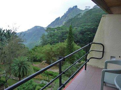 Our balcony