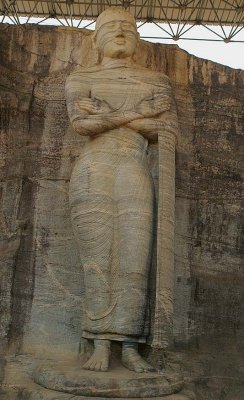 Gil Vihara -The Standing Buddha.