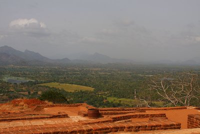 Sigiriya Rock -view from the top