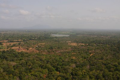 Sigiriya Rock -view from the top
