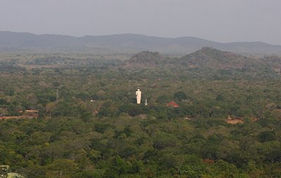 View from the top of Sigiriya Rock 