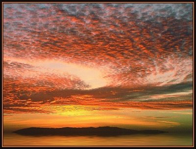 Mackerel Sky Sunset