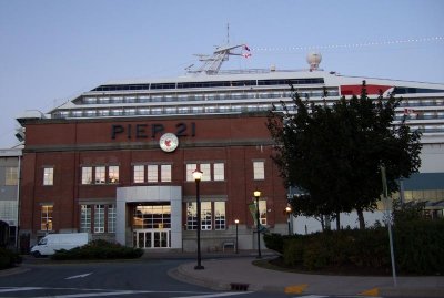 Cruise Ship at Pier 21