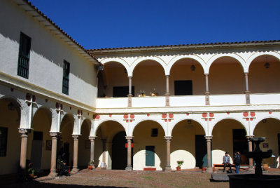 Courtyard, Museo Inka, Cusco
