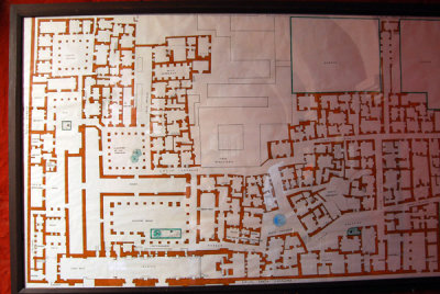 Floor plan (south) Monasterio de Santa Catalina, Arequipa