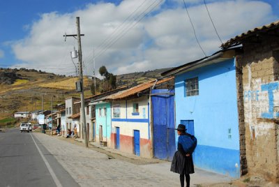 Roadside village between Izcuchaca and Huancavelica
