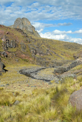 Prominent outcropping