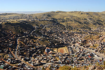 View north from Cerro Asogini