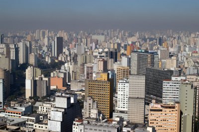 While no building is overly high, there are so many of them in So Paulo