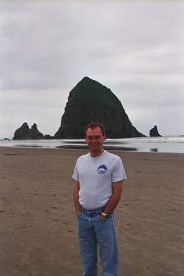 Roy, Haystack Rock, Cannon Beach