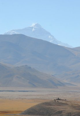 Mt Everest from Old Tingri