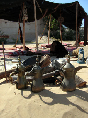 Arabic coffee pots, Bastakia